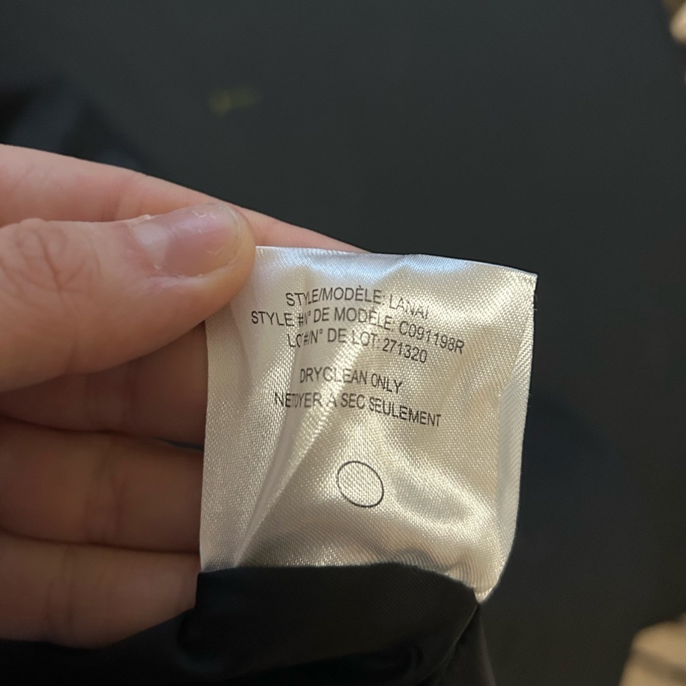 Theory Lanai Open Front Stretch Wool Angled Blaze… - image 8